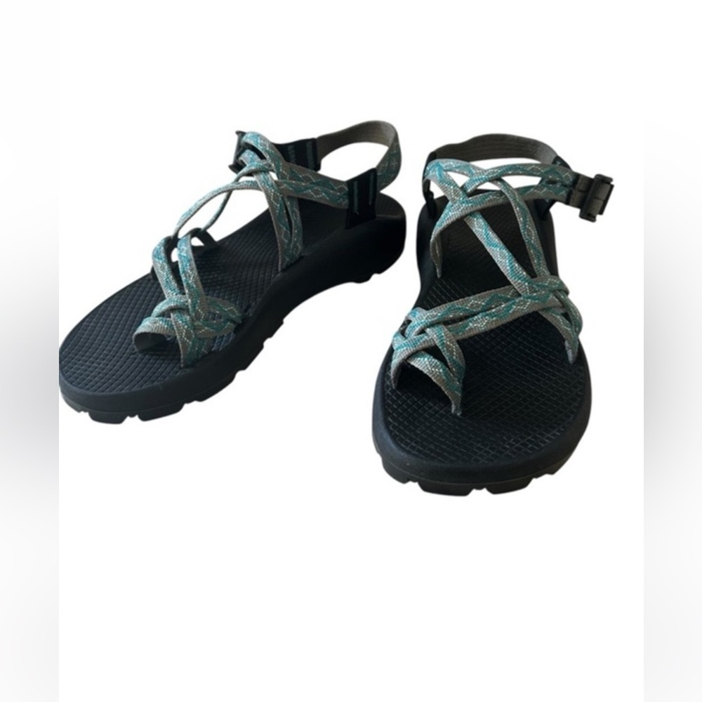 CHACO ZX/2 CLASSIC DUAL STRAP ADJUSTABLE SANDALS SIZE 8